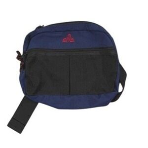 VTG EMS Fanny Pack Mens OS Navy Blue Adjustable Outdoor Hiking Gorpcore Logo